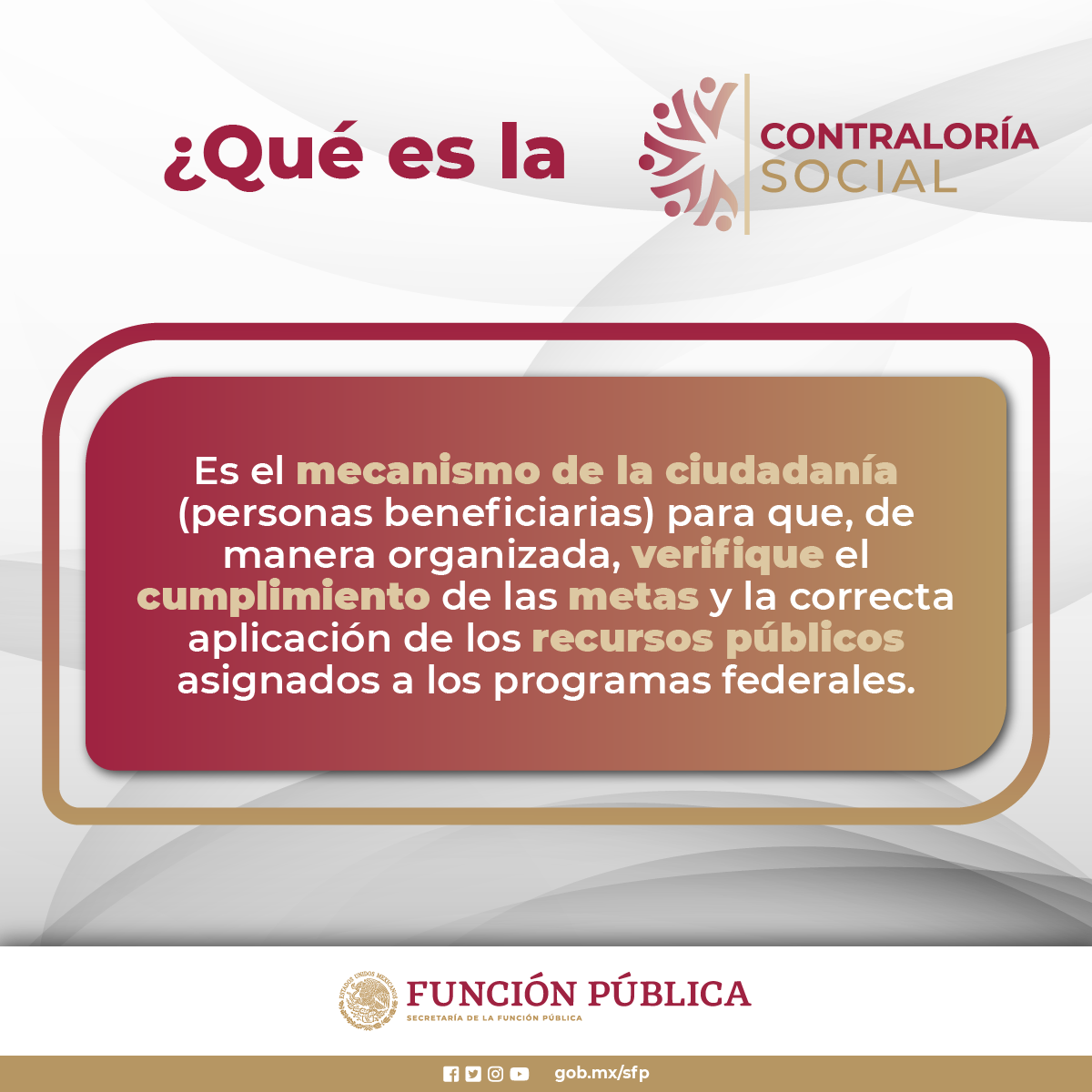 Contraloría Social